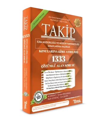 Takip İcra Müdürlüğü ve Müdür Yardımcılığı Sınavı Soru Bankası