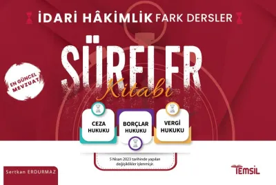 İdari Hakimlik Fark Dersler Süreler Kitabı Sertkan Erdurmaz İdari Hakimlik Fark Dersler Süreler Kitabı Sertkan Erdurmaz