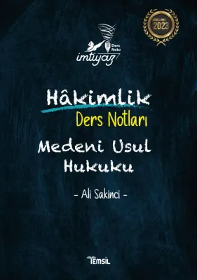 Medeni Usul Hukuku Ali Sakinci Medeni Usul Hukuku Ali Sakinci