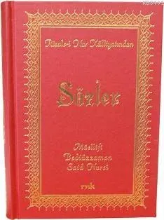 Sözler (Orta Boy - Karton Kapak - 2. Hamur)