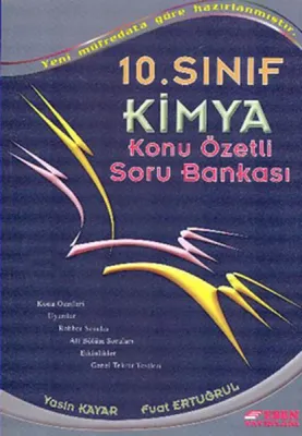 Esen Yayınları 10. Sınıf Kimya Konu Özetli Soru Bankası Esen
