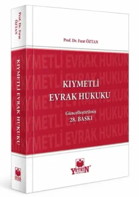 Kıymetli Evrak Hukuku Fırat Öztan