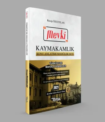 Mevki Türkiye'de Mahalli İdareler Recep Özceylan