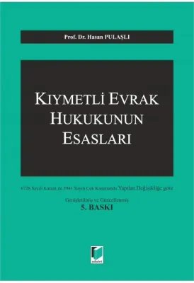 Kıymetli Evrak Hukukunun Esasları