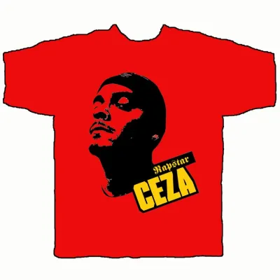 Ceza - Rapstar (Kırmızı) T-shirt Ceza - Rapstar (Kırmızı) T-shirt