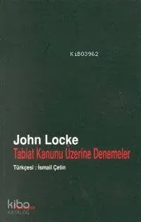 Tabiat Kanunu Üzerine Deneme