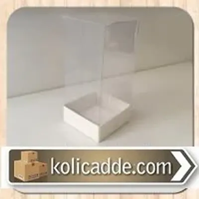 Beyaz Asetat Kutu 5x5x11 cm