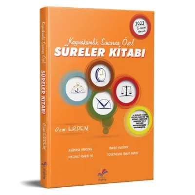 Kaymakamlık Sınavına Özel Süreler Kitabı Ozan Erdem