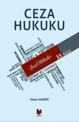 Ceza Hukuku Genel Hükümler Hakan Hakeri