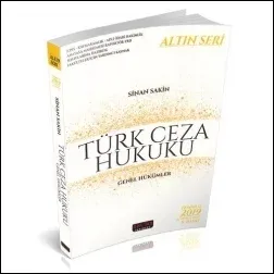 Türk Ceza Hukuku - Genel Hükümler (Altın Seri)