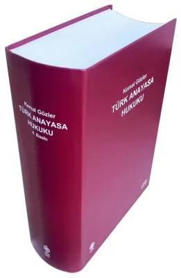 Türk Anayasa Hukuku 4. Baskı Kemal Gözler