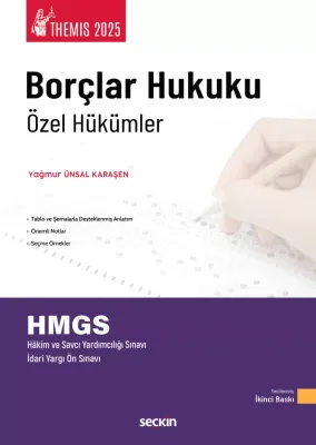 THEMIS – Borçlar Hukuku Özel Hükümler Konu Kitabı