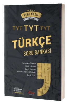 KRN Yayınları YKS TYT Türkçe Soru Bankası Komisyon