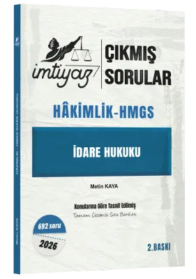 İmtiyaz İdare Hukuku Çıkmış Sorular Çözümlü