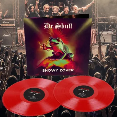 Dr. Skull - Showy Zover - Live (Transparent Red Vinyl) LP  (Stokta!)