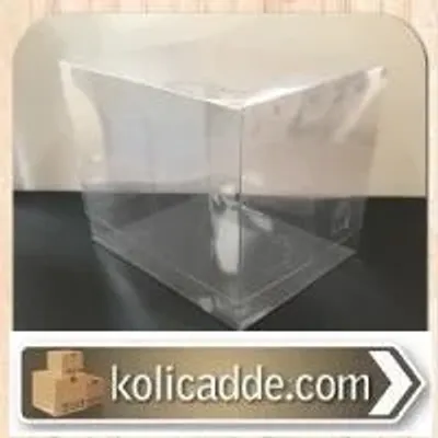 Şeffaf Asetat Kutu  12x15x12 cm.
