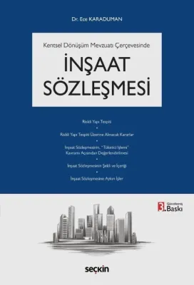 İnşaat Sözleşmesi 3.BASKI Ece Karaduman