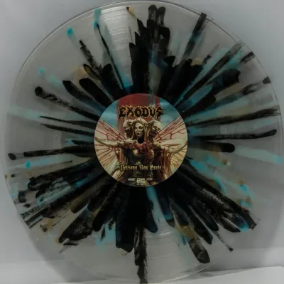 Exodus – Persona Non Grata (Clear w/ Gold & Black & Turquoise Splatter
