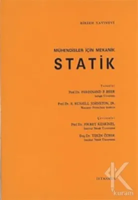 Mühendisler İçin Mekanik Statik