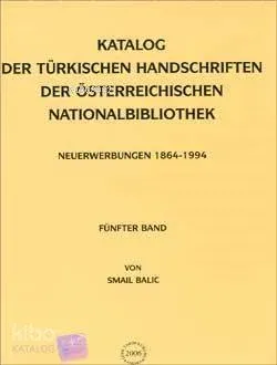 Katalog Der Türkishen Handschriften Der Österreichischen Nationalbibliothek