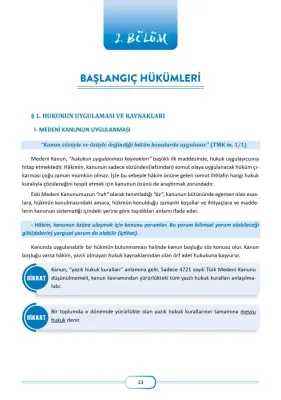 İmtiyaz Hakimlik Medeni Hukuk Ders Notu Bahadır Erkol İmtiyaz Hakimlik Medeni Hukuk Ders Notu Bahadır Erkol