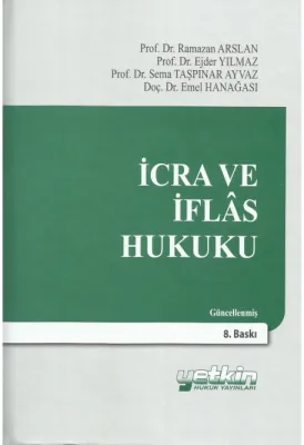 İcra ve İflas Hukuku Ramazan Arslan