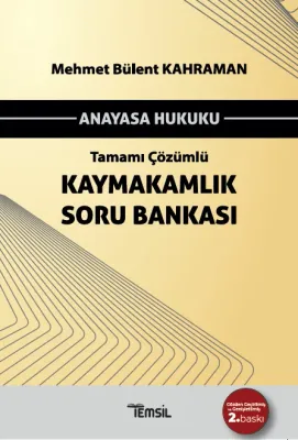Kaymakamlık Soru Bankası Anayasa Hukuku Mehmet Bülent Kahraman Kaymakamlık Soru Bankası Anayasa Hukuku Mehmet Bülent Kahraman
