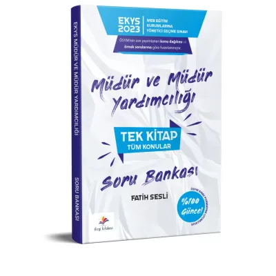 EKYS TÜM DERSLER SORU BANKASI 2023 GÜNCEL BASKI Fatih Sesli