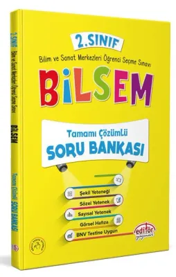 2. Sınıf Bilsem Çözümlü Soru Bankası