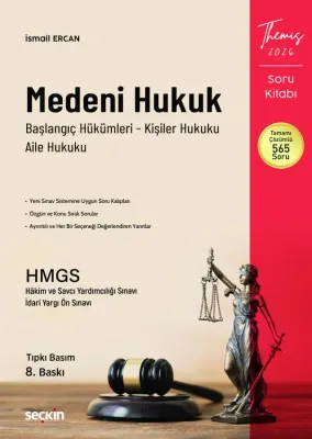 THEMIS – Medeni Hukuk I Soru Kitabı Tıpkı Basım