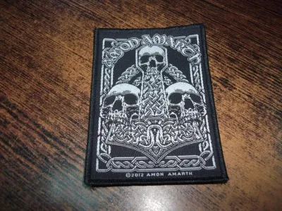 Amon Amarth - Three Skulls Patch