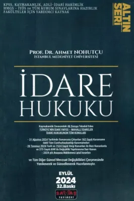 İdare Hukuku Konu Anlatımı 32.BASKI