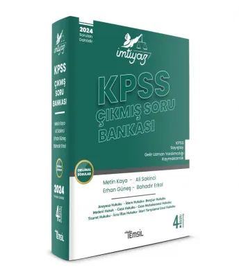 İMTİYAZ KPSS Çıkmış Soru Bankası