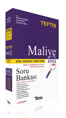 Teftiş Maliye Tamamı Çözümlü Soru Bankası