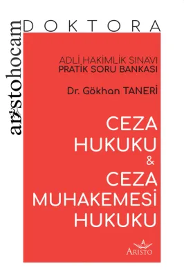 Aristo Hocam Doktora - Ceza Hukuku ve Ceza Muhakemesi Hukuku Soru Bankası