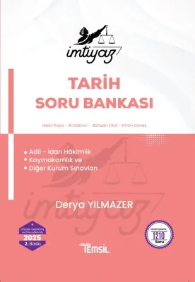 İMTİYAZ Tarih Soru Bankası Derya Yılmazer İMTİYAZ Tarih Soru Bankası Derya Yılmazer