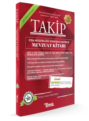 TAKİP İcra Müdürlüğü Sınavlarına Hazırlık Mevzuat Kitabı