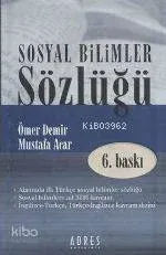 Sosyal Bilimler Sözlüğü