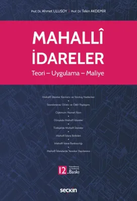 Mahallî İdareler Teori – Uygulama – Maliye