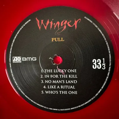 Winger – Pull (Apple Red Vinyl) LP