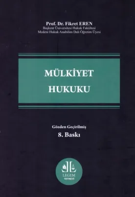 Mülkiyet Hukuku 8.BASKI