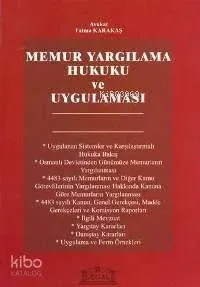 Memur Yargılama Hukuku ve Uygulaması