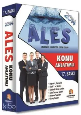 ALES Konu Anlatımlı ve Çıkmış Sorular 2014