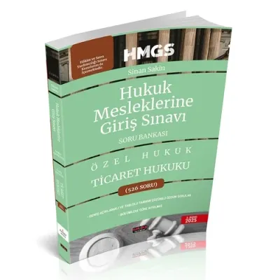 HMGS Ticaret Hukuku Soru Bankası