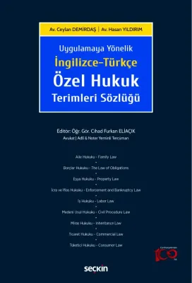 İngilizce–Türkçe Özel Hukuk Terimleri Sözlüğü Cihad Furkan Eliaçık