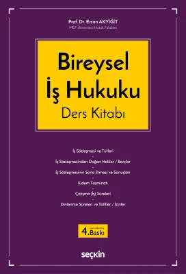 Bireysel İş Hukuku Ercan Akyiğit