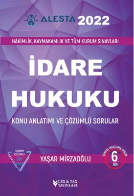 Alesta İdare Hukuku Yaşar Mirzaoğlu Alesta İdare Hukuku Yaşar Mirzaoğlu