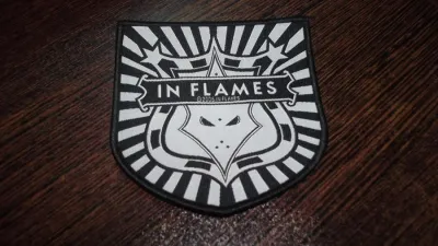 In Flames - Shield Logo Patch