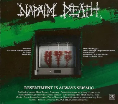 Napalm Death – Resentment Is Always Seismic – A Final Throw Of Throes CD