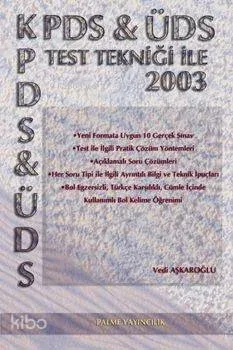 Kpds Üds Test Tekniği İle 2003